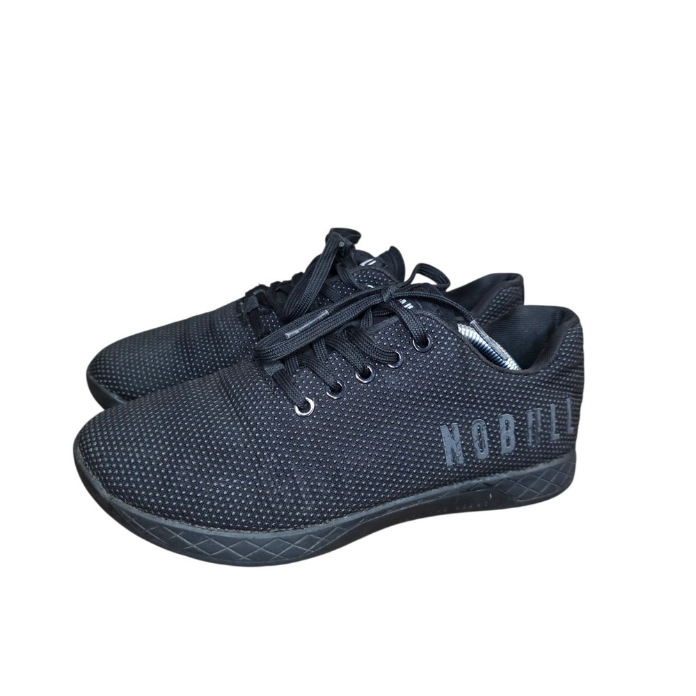 NOBULL Trainer Shoes Triple Black CrossFit Gym Training Sneakers Womens 8.5 Mens